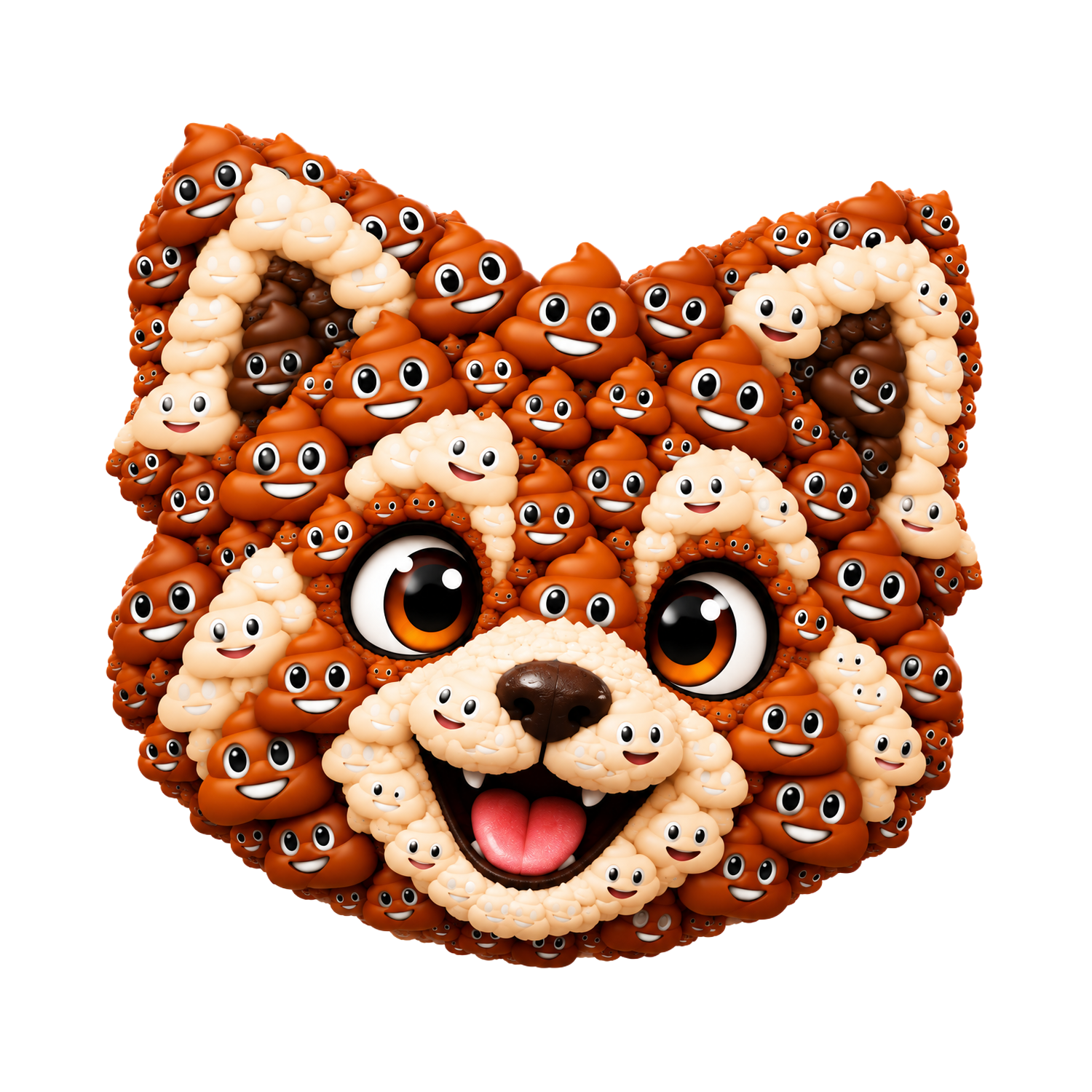Poop Panda mascot